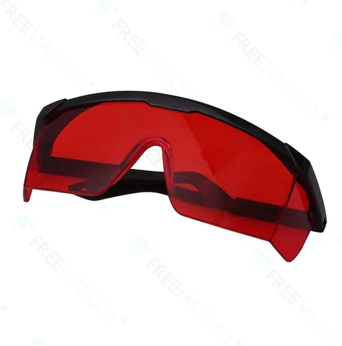 Miniatura 5 de FreeMascot OD 4+ 190nm-550nm Gafas de seguridad láser de longitud de onda para luz láser típica de 405nm, 445nm, 450nm, 520nm, 532nm