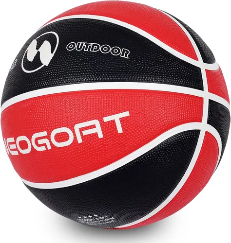 Miniatura 18 de Pelota de baloncesto para niños y jóvenes tamaño 4/5 25.5/27.5", Pelota de baloncesto de goma gruesa y duradera de alto rebote NEOGOAT tamaño 4/5