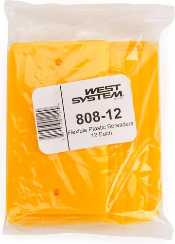 WEST SYSTEM Herramienta esparcidora epoxi de 3.5 x 6 pulgadas | Esparcidor epoxi de plástico reutilizable para aplicaciones de carenado,