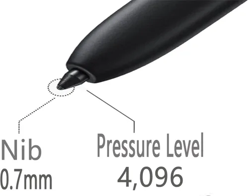 Miniatura 4 de Paquete de 2 bolígrafos Galaxy S22 Ultra de repuesto para Samsung Galaxy S22 Ultra 5G S Pen Stylus Pen sin Bluetooth (negro fantasma)