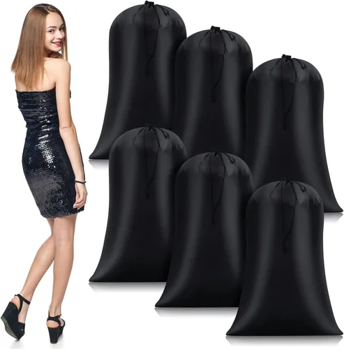Miniatura 9 de Nuanchu 3 bolsas de lavandería extragrandes de 40 x 60 pulgadas, bolsa gigante de almacenamiento reutilizable multiusos para equipaje a prueba