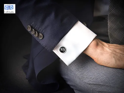 Miniatura 7 de Rizadas Gunmetal tono Gemelos por Cuff-Daddy