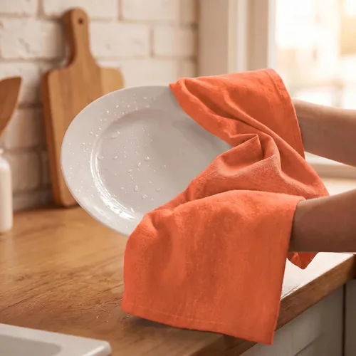 Miniatura 90 de Urban Villa Toallas de cocina 100% algodón para cocina (juego de 6) 20"x30" toallas de cocina altamente absorbentes, juego de ropa de cocina