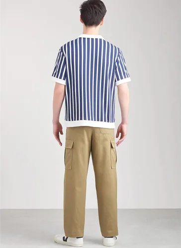 Miniatura 10 de Simplicity Kit de patrón de costura para hombre, pantalones cargo y pantalones cortos de punto, código de diseño S9718, tallas 38-40-42-44-46
