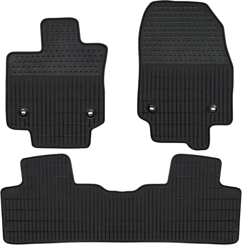 Alfombrillas de Suelo de Coche a Medida para Lexus RX RX350 RX350h RX500h 2023 2024 2025 Alfombrillas Forros de Goma Negra Protección para Todo