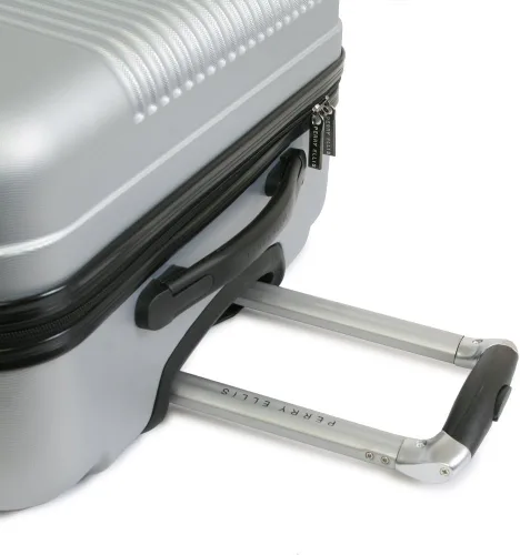 Miniatura 5 de Perry Ellis Nova Hardside Spinner Check-in Equipaje 29 Plateado PE-ABS-6729
