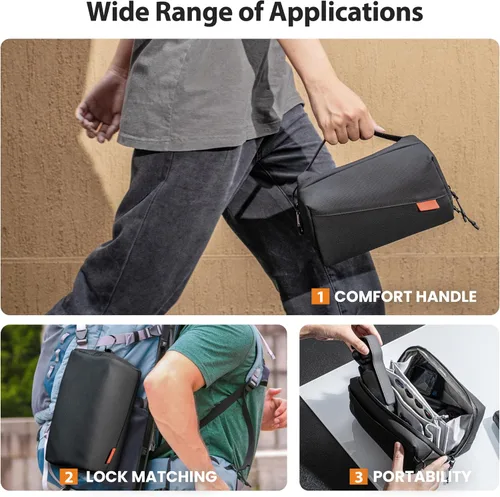 Miniatura 6 de Tomat - Bolsa de transporte para Xtra Muse/Luna Ultra/Osmo Pocket 3, funda grande de viaje portátil impermeable multicapa todo en uno bolsa