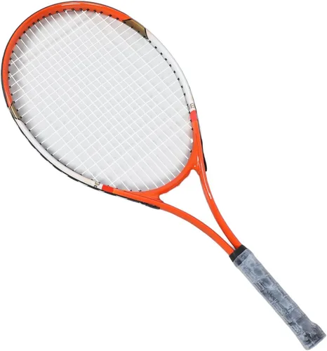 Miniatura 10 de Raqueta de tenis, equipo de tenis de 27 pulgadas de aleación de aluminio de nailon recreativo raqueta de tenis con bolsa de raqueta