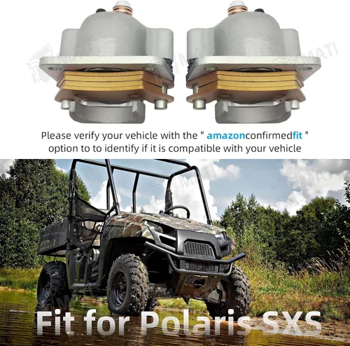 Miniatura 5 de Conjunto de Pinza de Freno Trasera Izquierda y Derecha para Polaris Ranger Crew 570/570-4 Ranger 570 800/800 XP/800 HD Ranger 900/900 XP Ranger 900