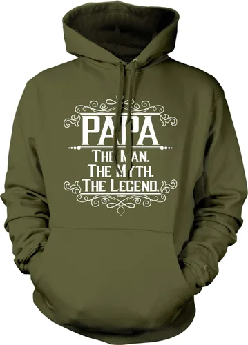 Miniatura 12 de Papa The Man, The Myth, The Legend - Sudadera unisex con capucha
