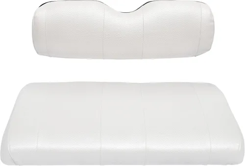 Miniatura 22 de Juego de fundas universales de repuesto para asiento trasero de carrito de golf, hechas con vinilo de grado marino, instalación de grapas