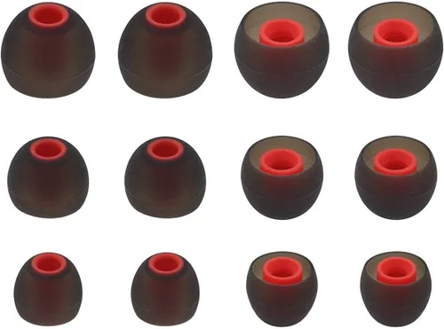 ALXCD Eartips - Auriculares TOZO T10, S/M/L, 6 pares de puntas de silicona de repuesto, apto para auriculares Senso Anker TOZO T10