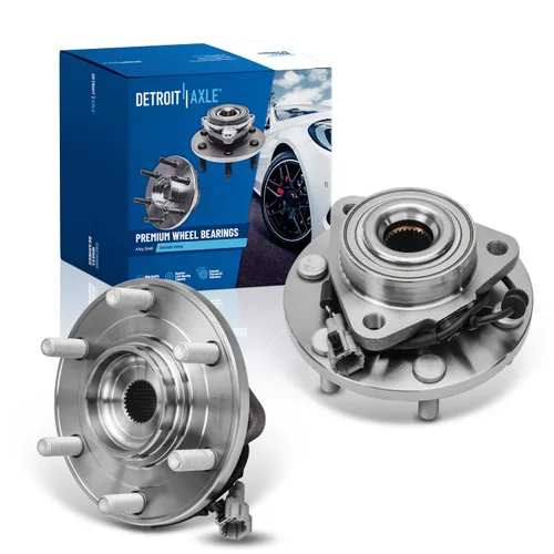 Miniatura 80 de Detroit Axle - 2.2L Bujes de rodamiento de rueda delanteros de 2 piezas para Honda Accord 90-97, 97 Acura CL, 2 rodamientos de ruedas y conjunto