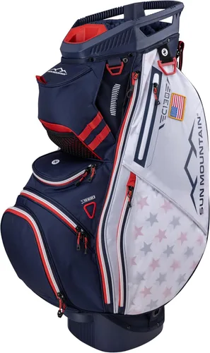 Miniatura 12 de Sun Mountain C-130 2025 - Bolsa de golf de 14 vías con divisores de longitud completa y 11 bolsillos para máxima comodidad, bolsa ligera