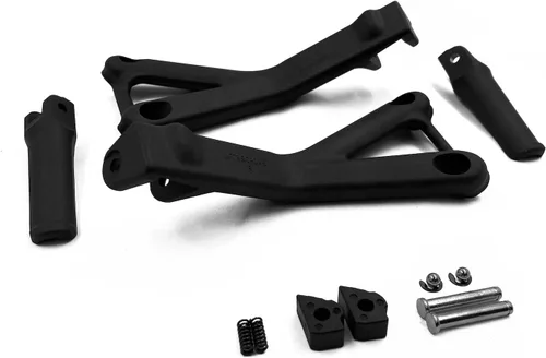 Miniatura 2 de Pedal de soporte de estribo del pasajero trasero negro compatible con Ducati Panigale V4/S 2018-2020 [P/N: MT390-049-BK]