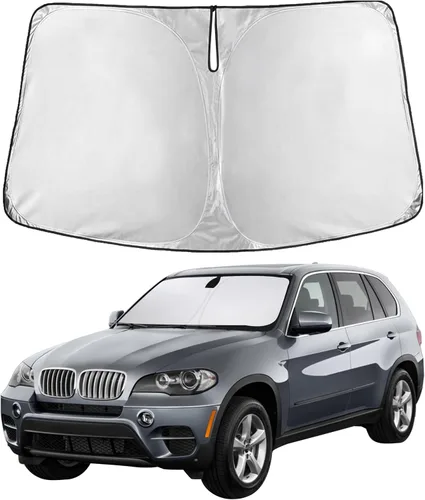 Miniatura 190 de Econour Parasol para parabrisas compatible con Honda Civic 2016-2021, protector de parasol plegable para ventana, bloquea los rayos UV y mantiene tu