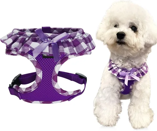 Miniatura 20 de SuperBuddy Arnés para perro de malla suave mejorado, arneses súper transpirables y ligeros para mascotas, para cachorros, perros al aire libre
