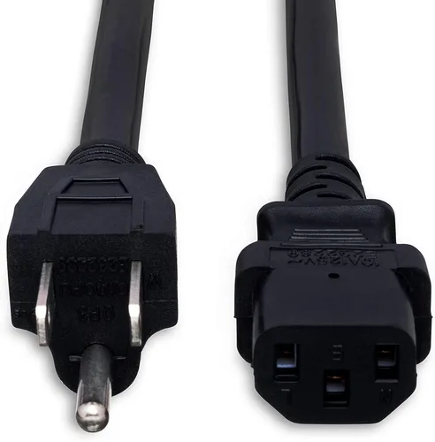Miniatura 4 de Hosa PWC-403 IEC C13 a NEMA 5-15P Cable de alimentación, 3 pies