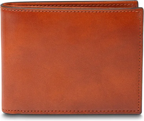 Miniatura 2 de Bosca Billetera de cuero italiano antiguo para hombre, billetera plegable de seguridad RFID completa para hombres, 6 ranuras para tarjetas, cuero