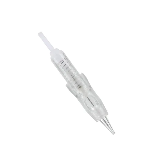 Miniatura 4 de Mellie Microblading - 10 cartuchos de aguja M3 con membrana de seguridad, compatible con Intelli, Lady, Meraki & Arrow máquina de maquillaje
