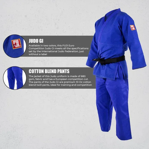 Miniatura 4 de Fuji Euro Competition Judo Gi