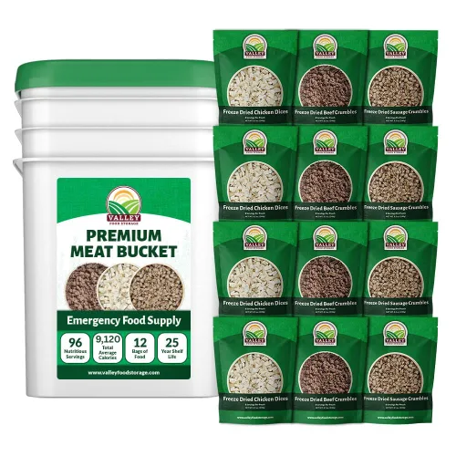 Miniatura 34 de Kit de suministro de alimentos a largo plazo de 180 días 2,100 porciones, +75g de proteína diaria y +1,800 calorías por día Alimentos