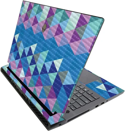 Miniatura 370 de MightySkins - Skin brillante con purpurina para Alienware M17 R3 (2020) y M17 R4 (2021) - Diversión de los años 90 Acabado duradero con purpurina
