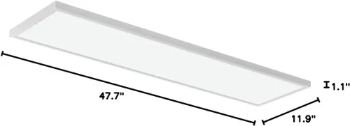 Miniatura 9 de Lithonia Lighting CPANL 1x4 Luz de panel plano LED, panel de luz LED de 1 pie x 4 pies, lámpara de techo, 4000 lúmenes, CCT conmutable