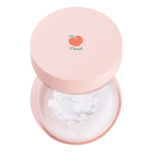 Miniatura 7 de SKINFOOD Polvo de algodón de durazno multiacabado 0.53 oz – Polvo sedoso de control de sebo con extracto y calamina para piel grasa, relleno