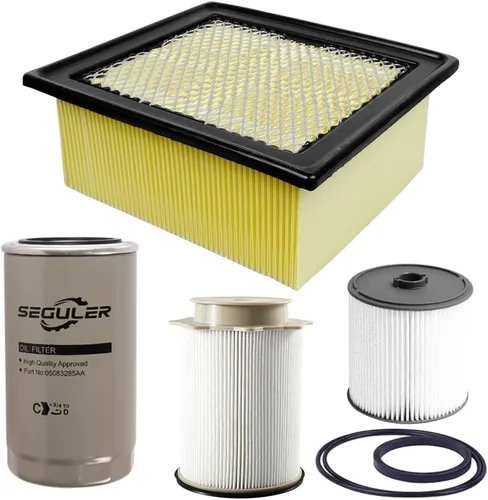Miniatura 12 de Kit de filtro diésel de 6.7 L - 68197867AA 68157291AA Filtro de combustible 5083285AA Aceite 53034051AB Filtro de aire Compatible con motores diésel