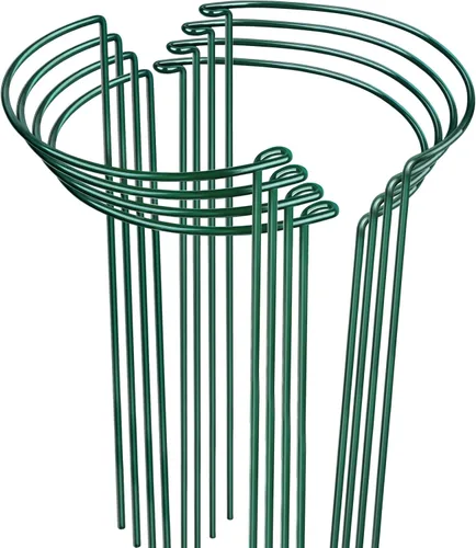 Miniatura 10 de LEOBRO Soporte para Plantas, 8 Jaulas y Soportes de Peonías, Estacas para Plantas de Interior, Plantas al Aire Libre, Soportes para Plantas, Jaula