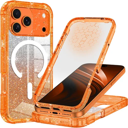 Miniatura 38 de Hekodonk Funda para iPhone 15 Pro Max, compatible con Magsafe [protector de pantalla de vidrio templado integrado y protección de lente de cámara]