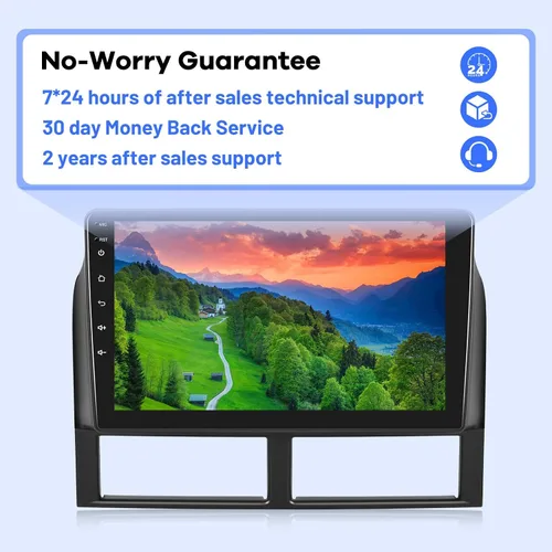 Miniatura 7 de [2G+32G] Radio de coche para Jeep Grand Cherokee 1999 2000 2001 2002 2003 2004, pantalla táctil Android de 9 pulgadas, estéreo de coche