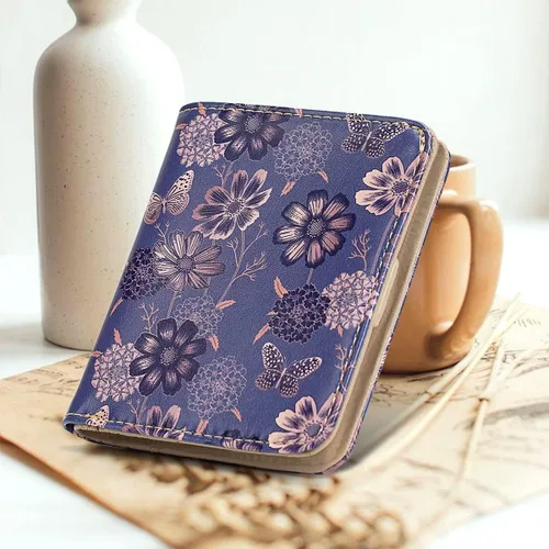 Miniatura 6 de APHISON Billetera para mujer, delgada y pequeña, cartera RFID para mujer, 11-0104, Moda