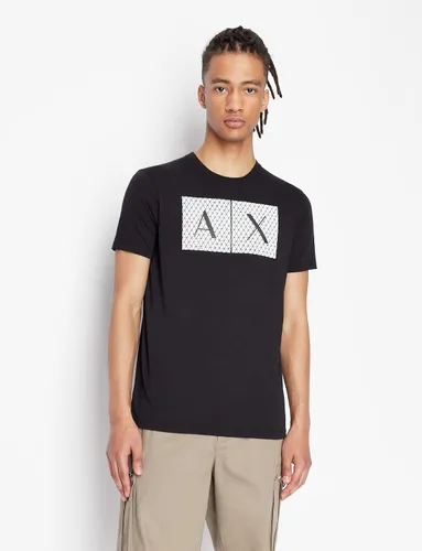 Miniatura 5 de AX Armani Exchange - Camiseta con logotipo de cuello redondo para hombre
