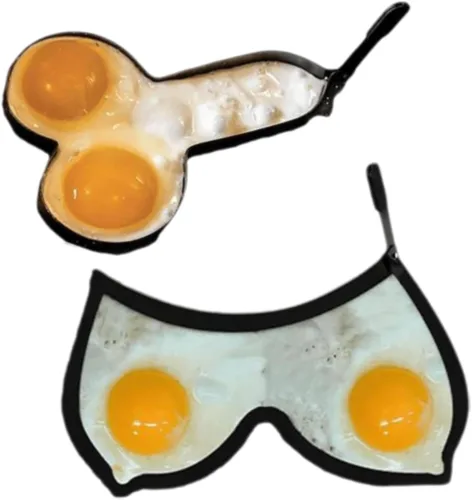 Miniatura 11 de Divertido molde de huevo de dedo medio, molde único para huevos cocidos, anillos de huevo para freír huevos, anillo de huevo antiadherente, 4 piezas