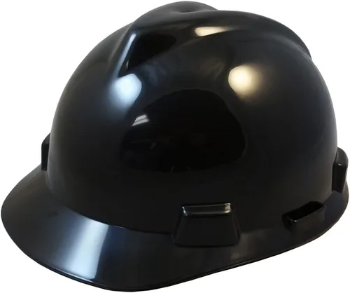 Miniatura 14 de MSA V-Gard Jumbo (grande), gorras con suspensiones FasTrac III y práctica bolsa de mano Púrpura