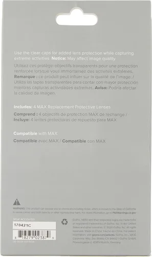 Miniatura 2 de GoPro Lentes protectoras de repuesto MAX - Accesorio oficial de GoPro
