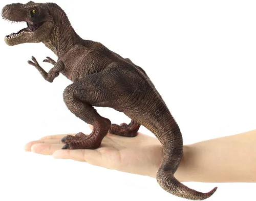 Miniatura 7 de Tinsow Juguete grande de dinosaurio T-Rex de 12 pulgadas, figura grande de Tiranosaurio Rex para coleccionistas, decoración de fiesta, regalos