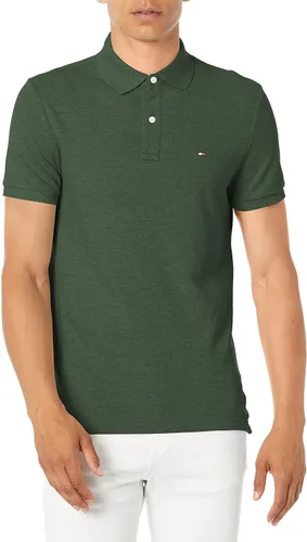 Miniatura 49 de Tommy Hilfiger Polo de piqué de algodón de manga corta para hombre en ajuste regular