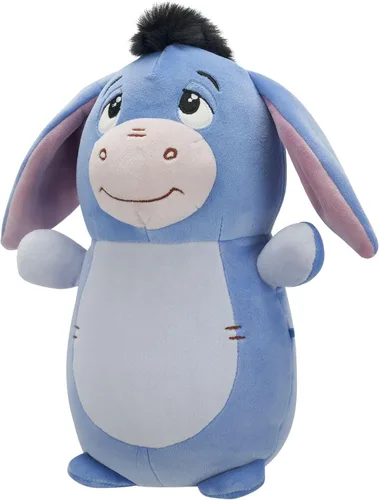 Miniatura 2 de Squishmallows Eeyore HugMees original de Disney de 10 pulgadas – Peluche oficial ultrasuave de Jazwares (tamaño mediano)