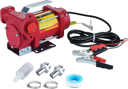 TRUPOW 12V DC 10GPM Bomba de transferencia de aceite de combustible de gasolina autocebante resistente con protección contra explosiones para