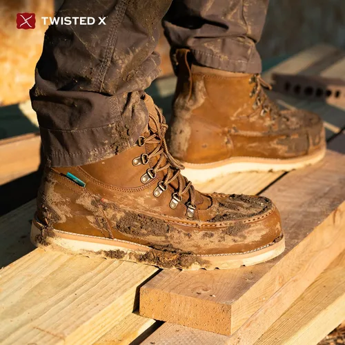Miniatura 30 de Twisted X Botas Tech X para hombre de 12 pulgadas, botas occidentales casuales para hombre