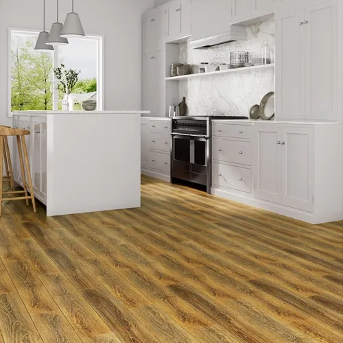 Miniatura 3 de LaCheery Baldosas de Piso de 36"x6" Marrones de Pegar y Despegar con Aspecto de Madera, Baldosas de Láminas de Vinilo Impermeables para Pisos