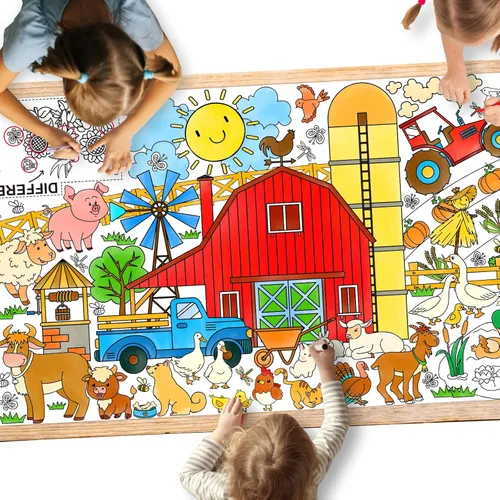Miniatura 27 de Gatherfun Póster de Actividades para Fiesta de Pascua - 31.5 x 72 Pulgadas, Fiesta de Pascua Feliz, Pancarta de Papel Versátil