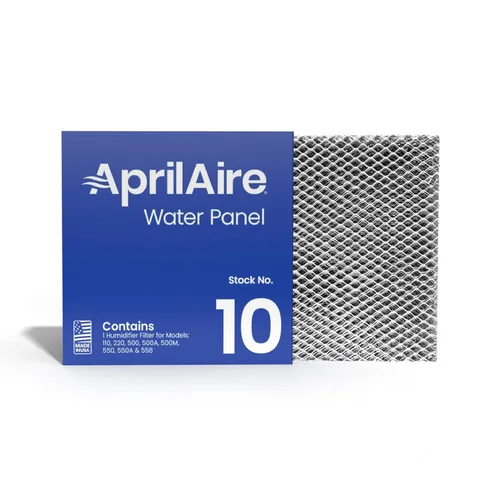 Filtro de repuesto de panel de agua AprilAire 10 para humidificador AprilAire para toda la casa modelos 110, 220, 500, 500A, 500M, 550, 550A, 558