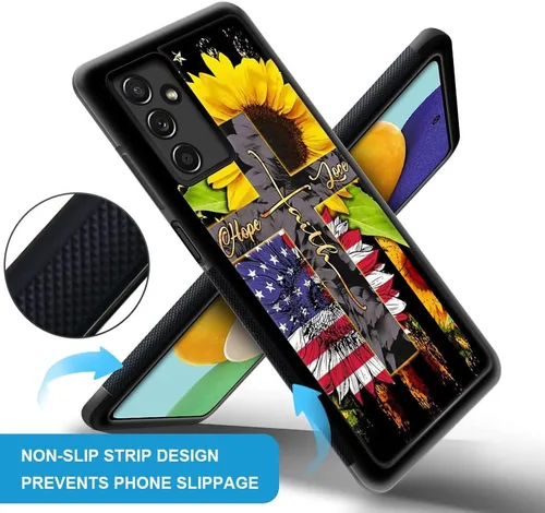 Miniatura 4 de ZHEGAILIAN Funda compatible con Samsung Galaxy A14 5G, antideslizante, de poliuretano termoplástico suave, a prueba de golpes, compatible