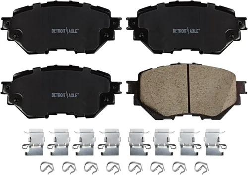 Miniatura 9 de Detroit Axle - Kit de freno delantero para Mazda 3 2014 2015 2016, 2014 3 Sport, rotores de freno de disco pastillas de freno de cerámica