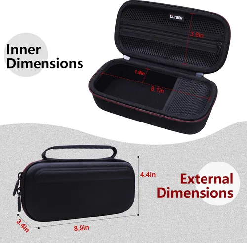 Miniatura 2 de L LTGEM Estuche para Cámara Digital 4K Compatible con VJIANGER/YIGLLO/Zostuic/Duluvulu/Gavonde/XNSIAKXA/FlyFrost/SIXTARY/DUOCH Cámara 4K