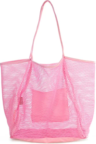 Miniatura 15 de Bolso de hombro para mujer Hoxis de malla, para la playa